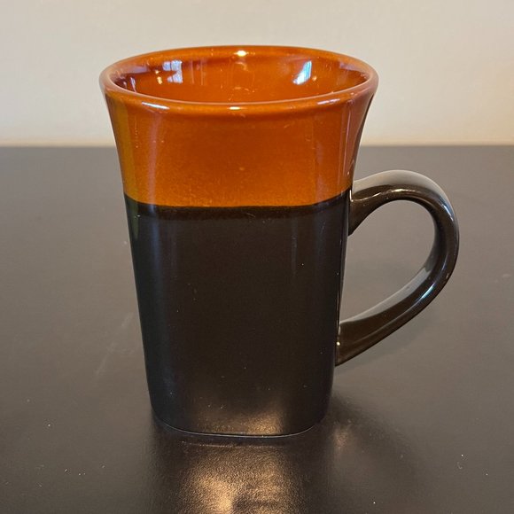 Set of 2 ROYAL NORFOLK Stoneware  Mugs ~ Greenbrier International ~ Dark Brown - Picture 4 of 9